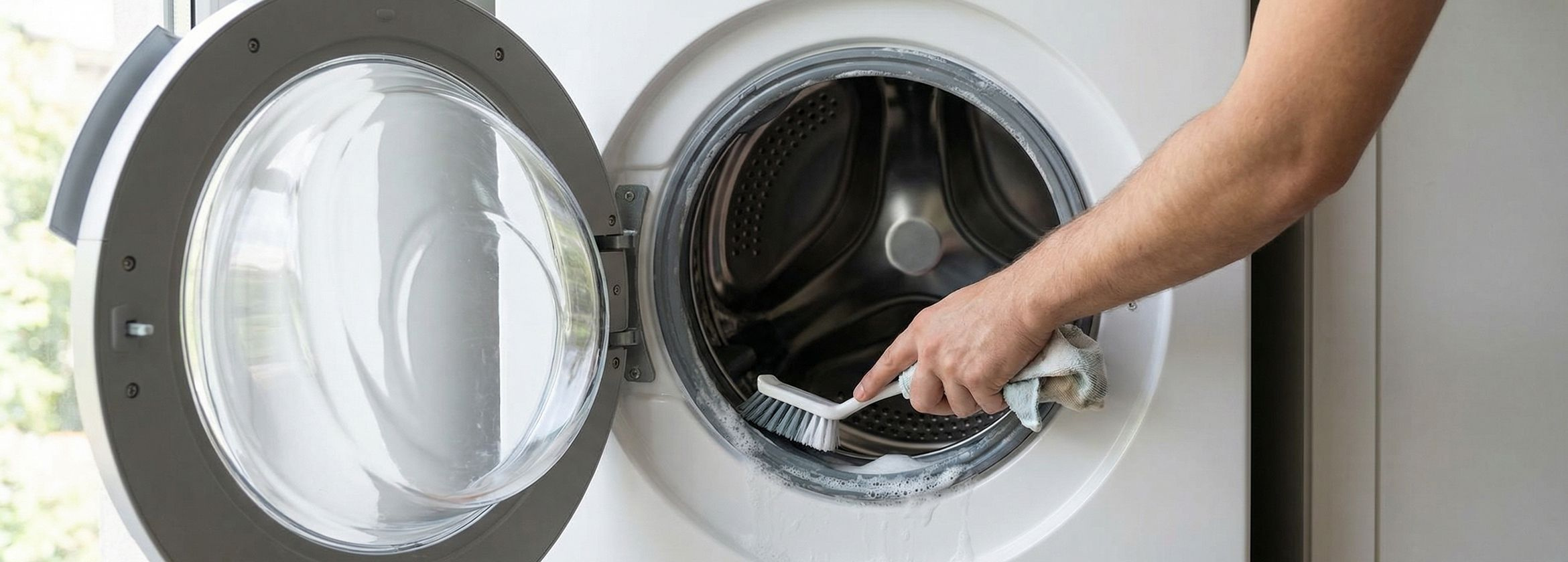 Очистка барабана в стиральной машине: возможные способы